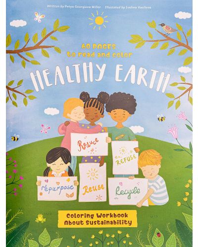 Healthy Earth (coloring workbook about sustainability) - 1