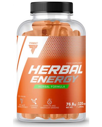 Herbal Energy, 120 капсули, Trec Nutrition - 1
