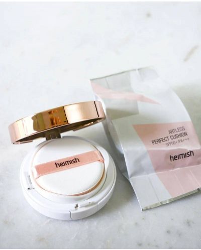 Heimish Фон дьо тен Artless Perfect, с пълнител, SPF50+, 23 Natural Beige, 2 х 13 g - 3