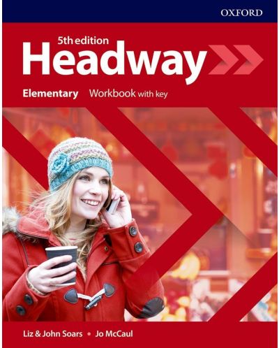 Headway 5E Elementary Workbook with Key / Английски език - ниво Elementary: Учебна тетрадка с отговори - 1
