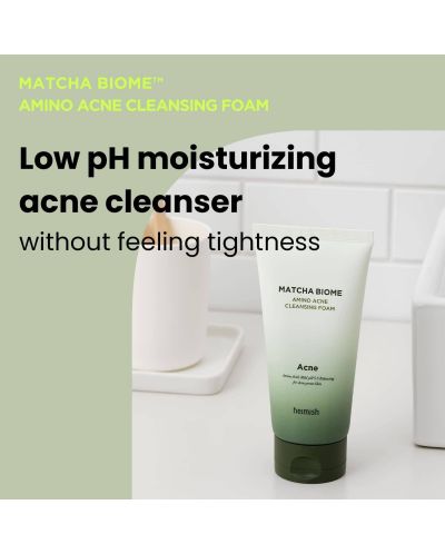 Heimish Matcha Biome Почистваща пяна Amino Acne, 150 ml - 2