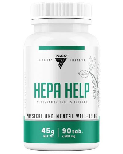 Hepa Help, 200 mg, 90 таблетки, Trec Nutrition - 1