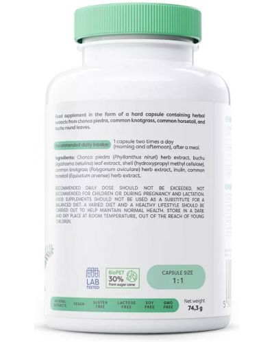 Herbal Kidney Support, 120 капсули, Osavi - 3