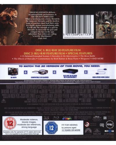 Hercules 3D+2D (Blu-Ray) - 2