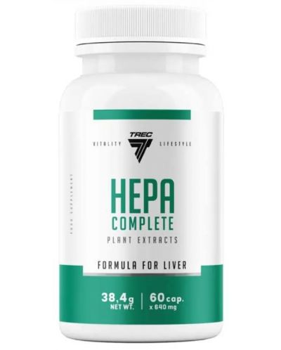 Hepa Complete, 60 капсули, Trec Nutrition - 1