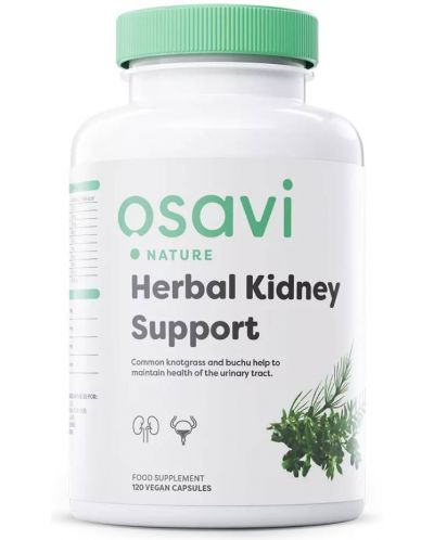 Herbal Kidney Support, 120 капсули, Osavi - 1