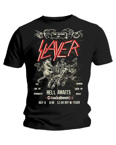 Тениска Rock Off Slayer - Vintage Flyer  - 1