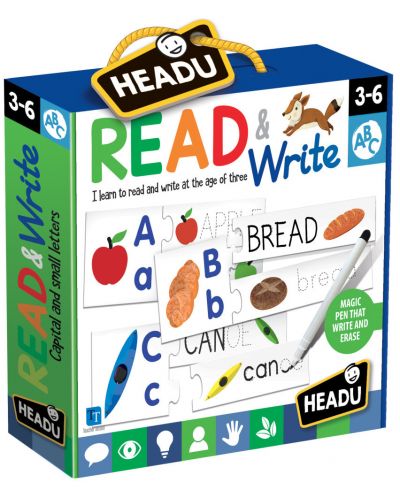 Образователна игра Headu - Първи умения, Прочети и напиши - 1