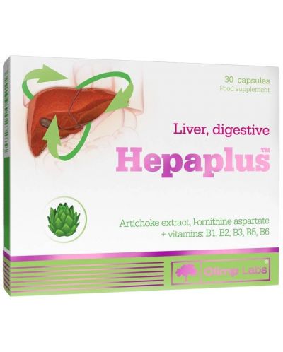 Hepaplus, 30 капсули, Olimp - 1