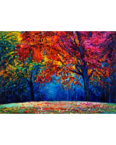 Пъзел Grafika от 1000 части - Есенна гора - 2
