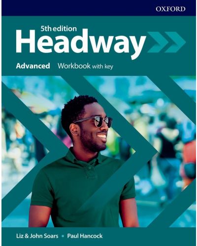 Headway 5E Advanced Workbook with Key / Английски език - ниво Advanced: Учебна тетрадка с отговори - 1