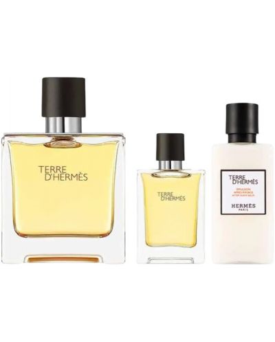 Hermes Terre D’Hermès Комплект - Парфюмна вода, 75 и 12.5 ml + Лосион за след бръснене, 40 ml - 2