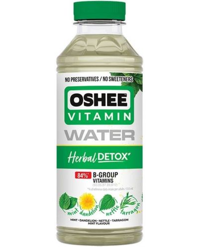 Herbal Detox Вода с витамини, 555 ml, Oshee - 1