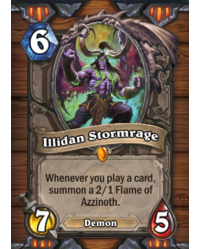 Heartstone карта - Ilidian