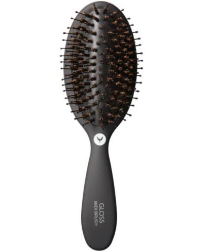 HH Simonsen Четка за разресване Gloss Brush Midi C, Black, 1 брой - 1