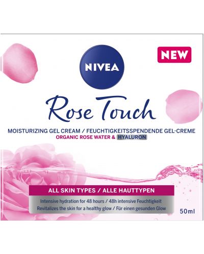 Nivea Rose Touch Дневен крем, 50 ml - 1
