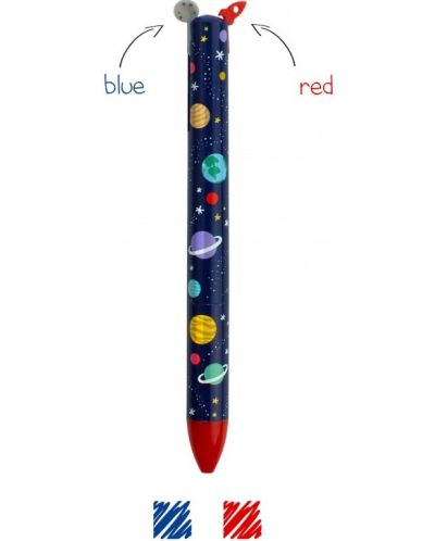 Химикалка Legami - Space, 2 цвята - 2