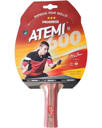 Хилка за тенис на маса Atemi - модел 600 - 1