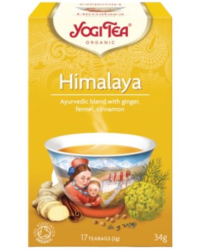 Himalaya Билков чай, 17 пакетчета, Yogi Tea - 1
