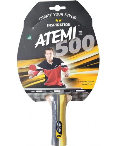 Хилка за тенис на маса Atemi - модел 500 - 1