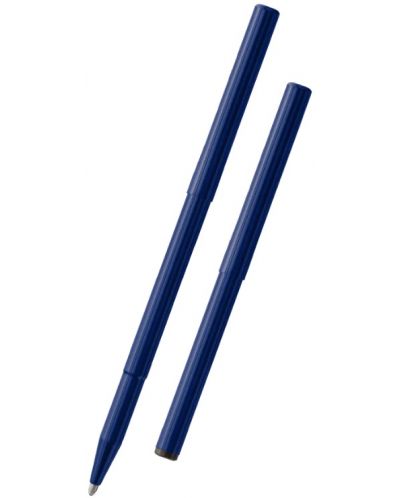 Химикалка Fisher Space Pen Stowaway - Blue Anodized Aluminium - 4