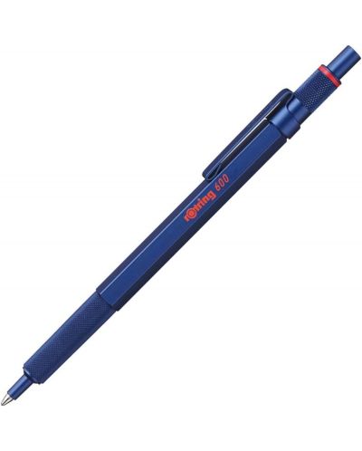 Химикалка Rotring 600 - Синя - 1