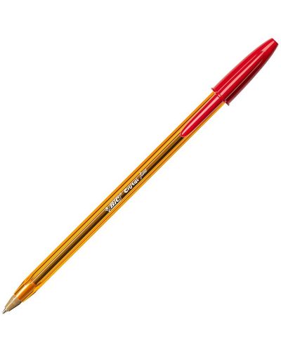 Химикалка BIC Cristal Original - Fine, червена - 1