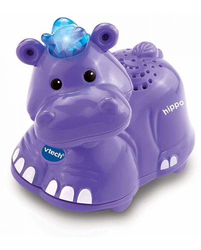 Детска играчка Vtech - Животни за игра, хипопотам - 1