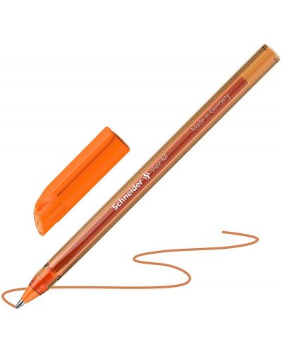 Химикалка Schneider Vizz - M, оранжева - 1