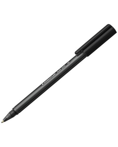 Химикалка Staedtler 432 - M, черна - 1