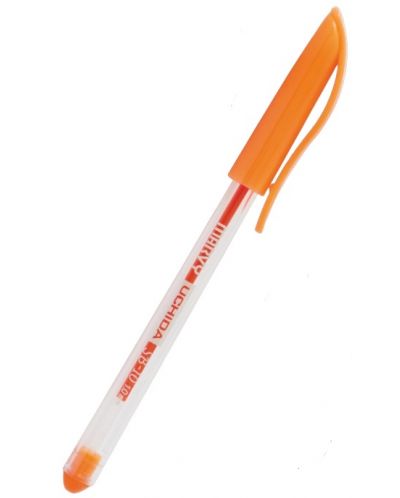 Химикалка Marvy Uchida - SB10 Fluo, 1.0 mm, оранжева - 1