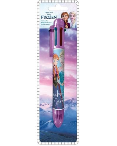 Химикалка с 6 цвята Kids Licensing - Frozen - 2