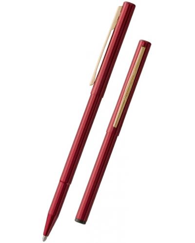 Химикалка Fisher Space Pen Stowaway - Red Anodized Aluminium - 4