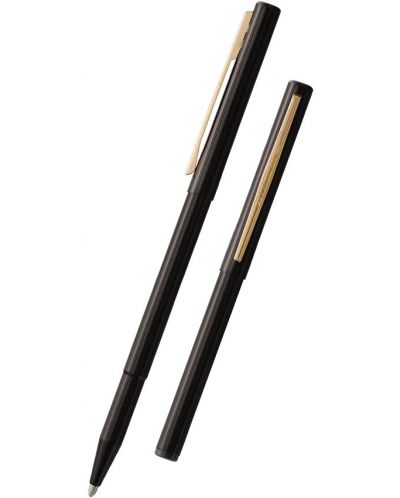 Химикалка Fisher Space Pen Stowaway - Black Anodized Aluminium - 3