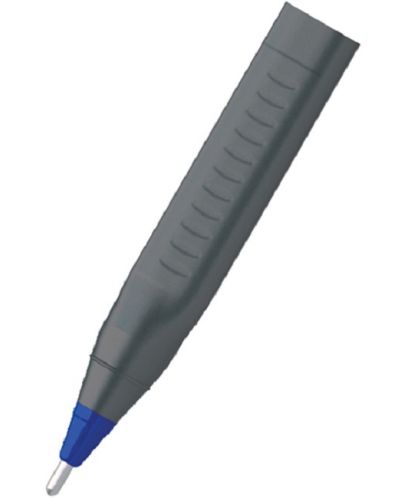 Химикалка Berlingo - Silver, 1 mm, синьо мастило - 2