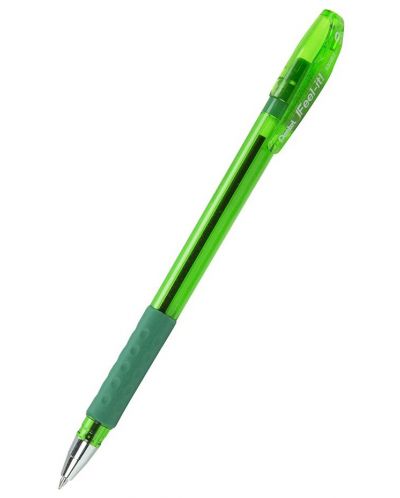 Химикалка Pentel BX487 - Feel - it, 0.7 mm, зелена - 1