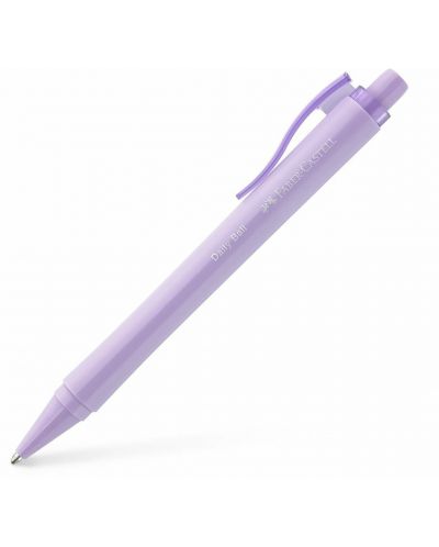 Автоматична химикалка Faber-Castell Daily Ball - XB, лилава - 1