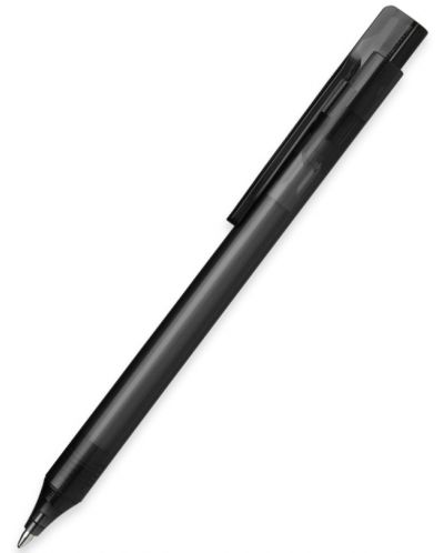 Автоматична химикалка Schneider Essential - М, черна, прозрачен корпус - 1