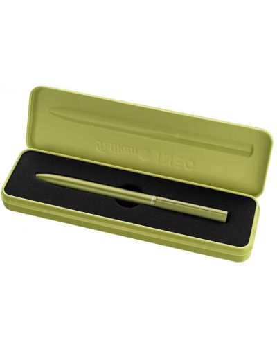 Химикалка Pelikan Ineo - Зелена, в  метална кутия - 2