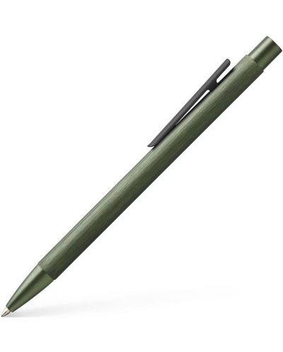 Химикалка Faber-Castell Neo Slim - Маслено-зелена - 1