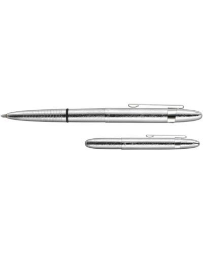 Химикалка Fisher Space Pen 400 - Brushed Chrome Bullet - 2