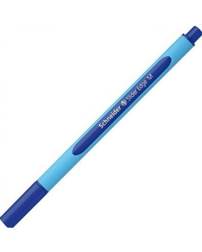 Химикалка Schneider - Slider Edge M, синя - 1