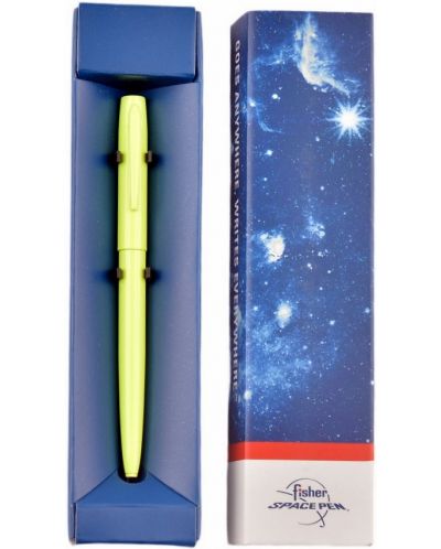Химикалка Fisher Space Pen Cap-O-Matic - Tradesman, Fluorescent Yellow - 3