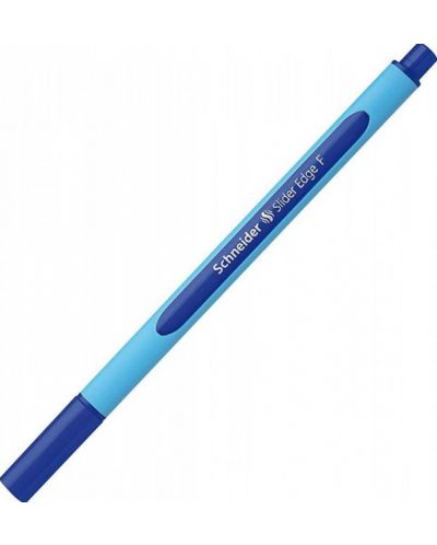 Химикалка Schneider - Slider Edge F, синя - 1