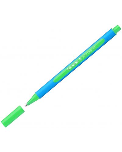 Химикалка Schneider Slider Edge - XB, светлозелена - 1