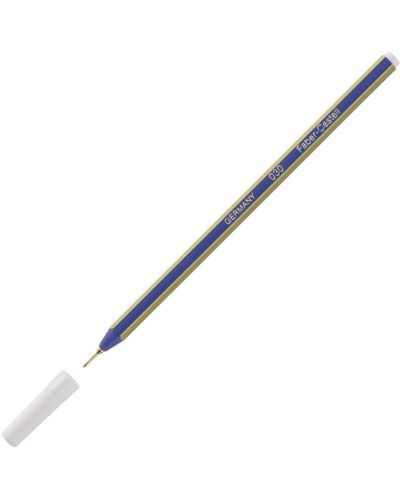Химикалка Faber-Castell Goldfaber - 030, синя - 1