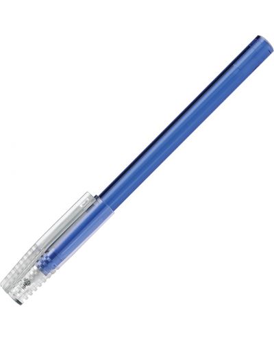 Химикалка Schneider Tops Promo - Прозрачен син корпус и синьо мастило - 1
