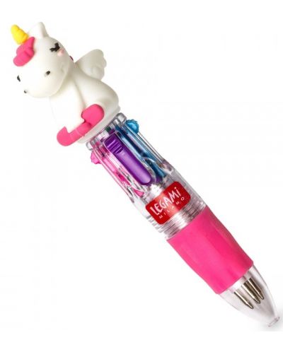 Химикалка Legami Unicorn - 6 цвята - 1
