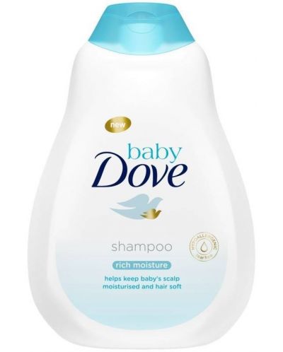 Хидратиращ шампоан Dove Baby - Rich Moisture, 400 ml