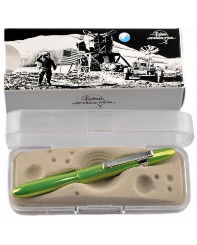 Химикалка Fisher Space Pen 400 - Aurora Borealis Green Bullet - 3